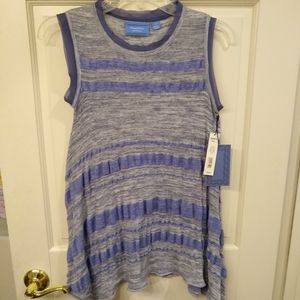 Simply Vera Indigo Flare Tank (S)
